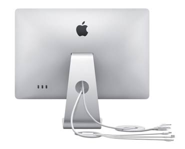 apple led cinema display 27 connect to pc